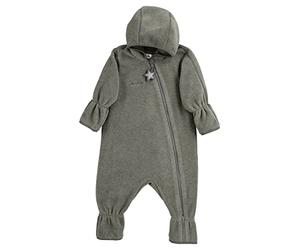 Sterntaler Unisex Kinder Overall Baby Fleece Overall, Spinat, 80