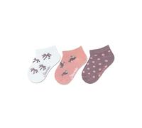 Sterntaler Unisex Kinder Sneaker-söckch.3er-pack Bambus Socken, Weiß, 18 EU