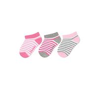 Sterntaler Unisex Kinder Sneaker-söckch.3er-pack Ringel Socken, Rosa, 18 EU