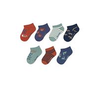 Sterntaler Unisex Kinder Sneaker-söckch.7er-pack Jungen Socken, Rost, 18 EU
