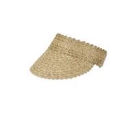 Sterntaler Unisex Kinder Sonnenschild Stroh Kinderhut, Sand, 53 EU