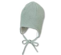 Sterntaler Strickmütze GOTS mit Fleecefutter – Unisex Baby/Kinder, Grün, 41