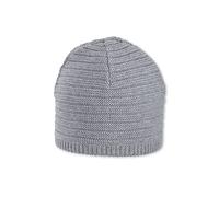 Sterntaler Strickmütze Rippe silber melange - Junge,Mädchen - Gr. Babymode (6 - 24 Monate)
