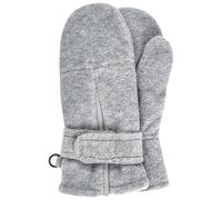 Sterntaler Fäustlinge Microfleece mit Daumen, Klettverschluss, gefüttert – Silber melange Gr. 2