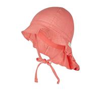 Sterntaler - Kid's Sonnenhut Uni - Hut, Gr. 53 cm, rot (Koralle)