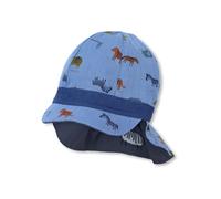 Sterntaler Wende-Schirmmütze in Blau - 69% | Größe 39 cm | Baby Muetzen