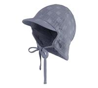 Sterntaler - Wende-Schirmmütze PIRATEN mit Nackenschutz in graublau Gr.41