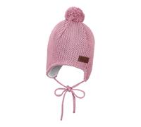 Sterntaler Winter-Strickmütze Bommel 43 rosa