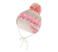 Sterntaler MÄDCHEN Bommelmütze Farbmix Beanie-Mütze, beerenrosa, 49