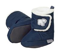 Sterntaler Jungen Baby 5101803 Stiefel mit Klettverschluss, Farbe: Marine, Größe: 17/18, Alter: 6-9 Monate