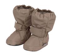 Sterntaler Baby Jungen Baby-Schuh - Babystiefel, Babystiefelchen - Low-Top Babyschuh atmungsaktiv mit Kunststoff Sohle - braun, 17-18