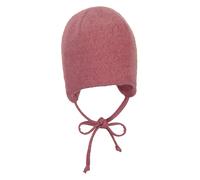 Sterntaler Woll-Bindemütze in Lila - Größe 35 cm | Baby Muetzen
