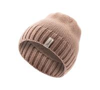 Sterntaler Strickmütze Lambswool lichtbraun - Junge,Mädchen - Gr. 55 cm