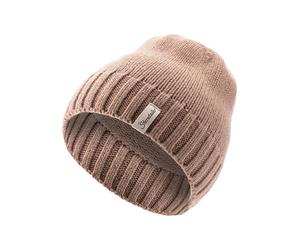 Sterntaler Woll-Strickmütze in Hellbraun - Größe 55 cm | Baby Muetzen