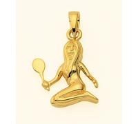 Sternzeichenanhänger ADELIA´S "Sternzeichen Anhänger Jungfrau 585 Gold ( 14K )", gold, Schmuckanhänger, Damen, Jungfrau, Gold, Goldanhänger Jungfrau (85496023-0) gold