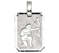 Sternzeichenanhänger JOBO "Anhänger Sternzeichen", silber 925, Schmuckanhänger, Damen, Schütze, Silber 925 (Sterlingsilber), 925 Silber rhodiniert achteckig (34137163-0) silber 925