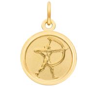 Sternzeichenanhänger JOBO "Sternzeichen rund 12 mm", gelbgold 333, Schmuckanhänger, Damen, Schütze, Gelbgold 333, 8 Karat 333 Gold (39646149-0) gelbgold 333