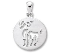 Sternzeichenanhänger ONE ELEMENT "Sternzeichen Anhänger aus 925 Silber", silber, Schmuckanhänger, Damen, Steinbock im Setmit Halskette, Steinbock, Silber 925 (Sterlingsilber), das perfekte Geburtstags