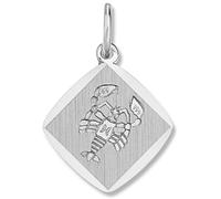 Sternzeichenanhänger ONE ELEMENT "Sternzeichen Anhänger aus 925 Silber", silber, Schmuckanhänger, Damen, Krebs im Setmit Halskette, Steinbock, Silber 925 (Sterlingsilber), das perfekte Geburtstagsgesc