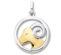 Sternzeichenanhänger ONE ELEMENT "Sternzeichen Anhänger aus 925 Silber", silber, Schmuckanhänger, Damen, WidderimSetmitHalskette, Steinbock, Silber 925 (Sterlingsilber), das perfekte Geburtstagsgesche