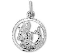 Sternzeichenanhänger ONE ELEMENT "Sternzeichen Anhänger aus 925 Silber", silber, Schmuckanhänger, Damen, Wassermann im Setmit Halskette, Steinbock, Silber 925 (Sterlingsilber), das perfekte Geburtstag