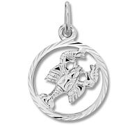 Sternzeichenanhänger ONE ELEMENT "Sternzeichen Anhänger aus 925 Silber", silber, Schmuckanhänger, Damen, Krebs im Setmit Halskette, Steinbock, Silber 925 (Sterlingsilber), das perfekte Geburtstagsgesc