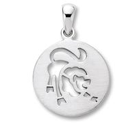 Sternzeichenanhänger ONE ELEMENT "Sternzeichen Anhänger aus 925 Silber", silber, Schmuckanhänger, Damen, Löwe im Setmit Halskette, Steinbock, Silber 925 (Sterlingsilber), das perfekte Geburtstagsgesch