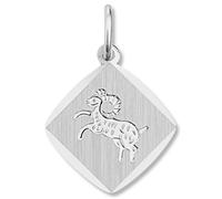 Sternzeichenanhänger ONE ELEMENT "Sternzeichen Anhänger aus 925 Silber", silber, Schmuckanhänger, Damen, WidderimSetmitHalskette, Steinbock, Silber 925 (Sterlingsilber), das perfekte Geburtstagsgesche