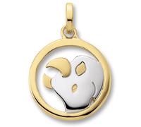 Sternzeichenanhänger ONE ELEMENT "Stier Sternzeichen Anhänger aus 333 Gelbgold", gold, Schmuckanhänger, Damen, Stier, Gelbgold 333 Gold, Gelbgold 333, Gold, Damen Gold Schmuck Stier (89895806-0) gold