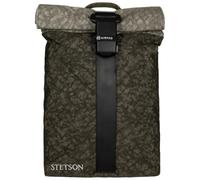 Stetson Airpaq Rucksack Backpack Tasche Damen/Herren - Made in The EU Frühling-Sommer Herbst-Winter Frühjahr Sommer Herbst Winter - One Size grau
