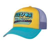 Stetson American Heritage 80s Trucker Cap Basecap Baseballcap Truckercap Meshcap Damen/Herren - Snapback, mit Schirm, Schirm Frühling-Sommer Herbst-Winter Frühjahr Sommer Herbst Winter - One Size