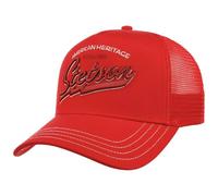 Stetson Since 1865 Trucker Cap Meshcap Herren Sommer Winter Baumwolle verstellbar rot One Size Small