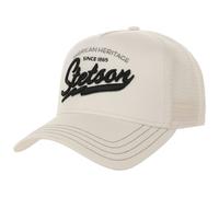 Stetson Trucker Cap American Heritage Classic Snapback Herren cremeweiß One Size 56–60 cm