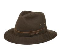 Stetson gewachster Traveller mit UV-Schutz 40+ Mittelbraun, 63/XXL