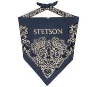 Stetson Paisley Bandana - Kopftuch aus 100% Baumwolle - Bandana mit klassischer Musterung - Für alle Jahreszeiten - Damen & Herren blau One Size