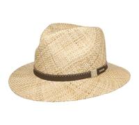 Stetson Bao Traveller Strohhut UV-Schutz Damen Sommer Natur L (58-59 cm)