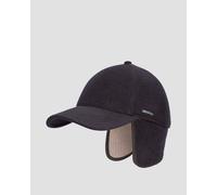 Stetson Baseball Cap Wool Cashmere Ef Herren-baseballkappe Mit Seitenklappen In Marineblau 7720102-21 Dunkelblau XL