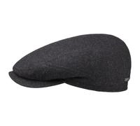 Stetson Driver Cap Virgin Wool/Cashmere Flatcap, Anthrazit (32) 58 cm