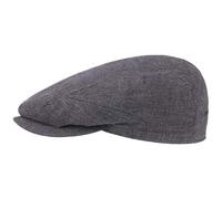 Stetson Belfast Leinensportmütze Herren Made in Europe Frühjahrs Sommer grau 60 cm