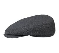 Belfast Silk Schiebermütze by Stetson grau-schwarz 62 cm