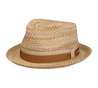 Bellano Toyo Player Strohhut by Stetson beige-braun XL (60-61 cm)