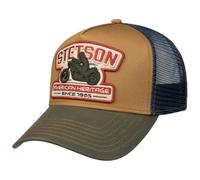 Stetson Biker Trucker Cap Größenverstellbar Mehrfarbige Meshcap Herren Frühjahr Sommer