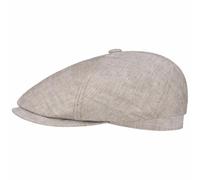 Stetson Brooklin Ballonmütze Schirmmütze aus Leinen, Beige (371) 58-59 cm (L)