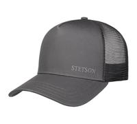 Stetson Trucker Cap Classic Cotton 6-Panel Snapback Grau One Size