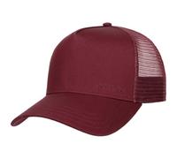 Stetson Trucker Cap Classic Cotton – Baumwolle, Mesh, Herren/Damen, Bordeaux, One Size 56–60 cm