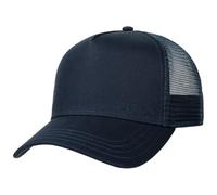 Stetson Classic Cotton Trucker Cap - Truckercap Herren/Damen - Basecap mit Baumwolle - One Size 56-60 cm - Meshcap Frühjahr/Sommer - Baseballcap dunkelblau One Size