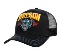 Stetson By The Campfire Trucker Cap Herren Aus 100% Baumwolle Gefüttert Größenverstellbar Mit Mesh-Einsatz Cord-Optik Sommer Winter