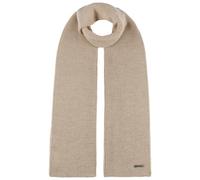 Stetson Caledonia Merinoschal - Unifarbener Schal - Eleganter Wollschal - Made in Italy - Halsschal aus Merinowolle - Damen & Herren - Herbst/Winter beige