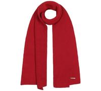 Stetson Caledonia Merinoschal - Unifarbener Schal - Eleganter Wollschal - Made in Italy - Halsschal aus Merinowolle - Damen & Herren - Herbst/Winter rot