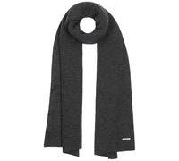Stetson Caledonia Merinoschal - Unifarbener Schal - Eleganter Wollschal - Made in Italy - Halsschal aus Merinowolle - Damen & Herren - Herbst/Winter anthrazit